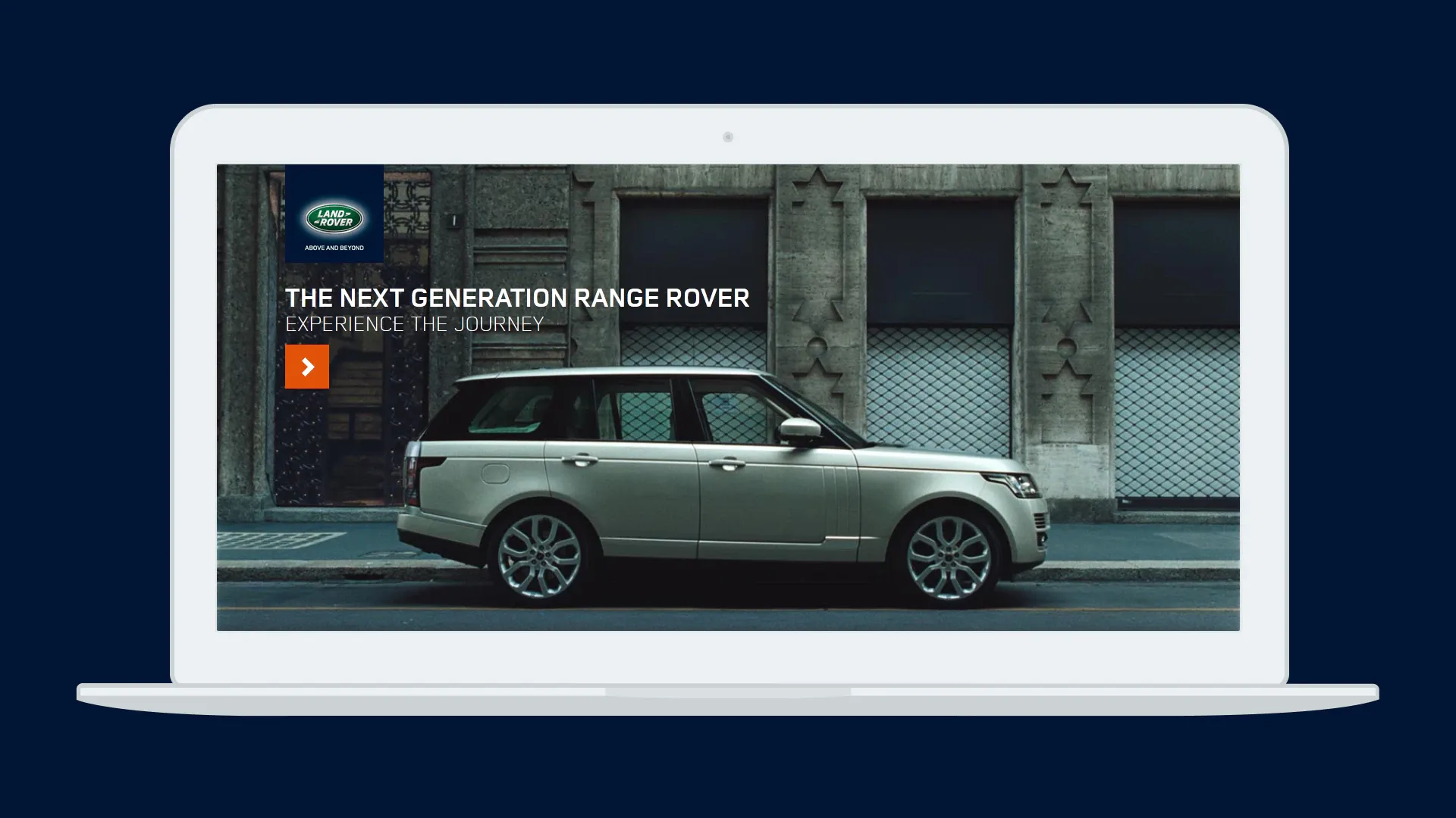 Range Rover L405 Microsite UX Design